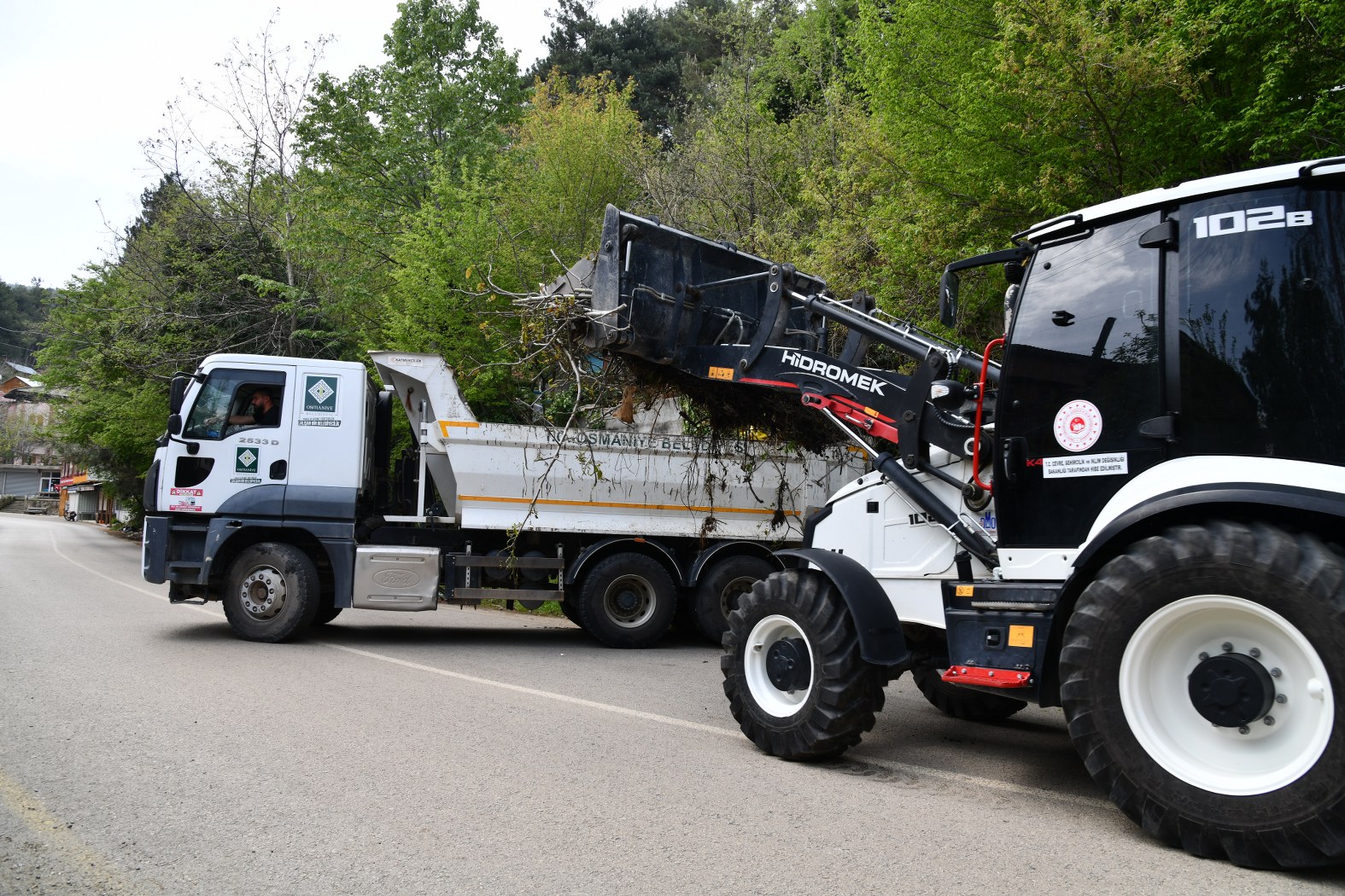 Zorkun ve Olukbaşı yaylarında temizlik çalışması