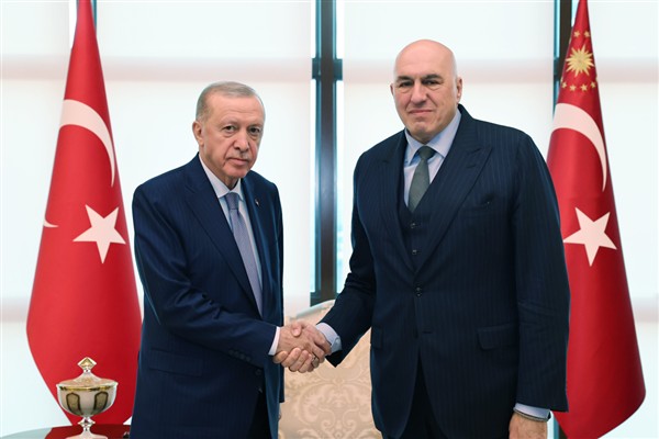 Cumhurbaşkanı Erdoğan, İtalya Savunma Bakanı Crosetto’yu kabul etti