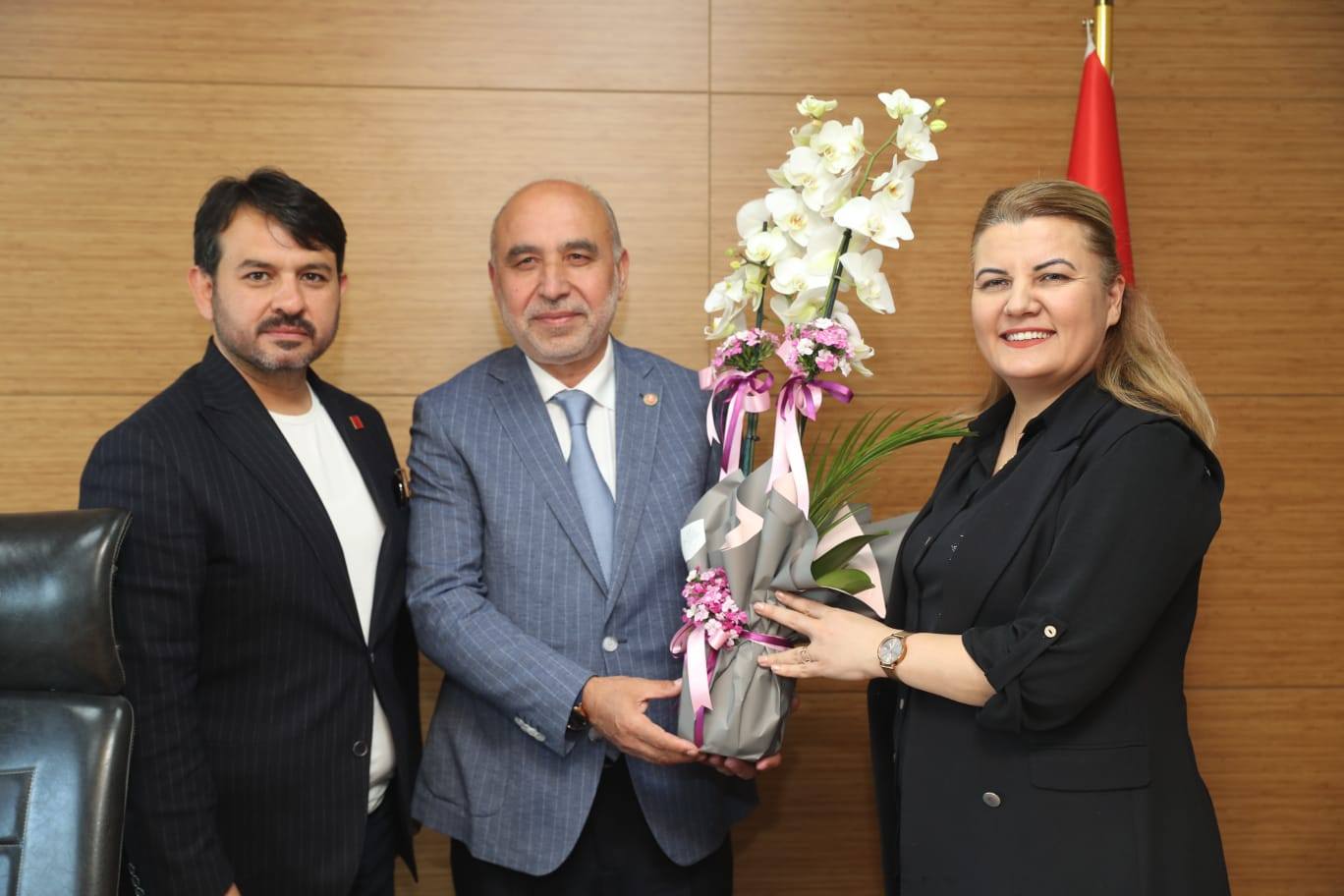 Başkan Hürriyet’ten Saadet Partisi Kocaeli İl Başkanı Sarıdoğan’a ziyaret