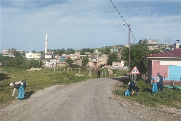 Silvan’da temizlik seferberliği sürdürülüyor