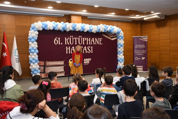 Balıkesir Büyükşehir’den Kütüphane Haftası’na özel etkinlikler