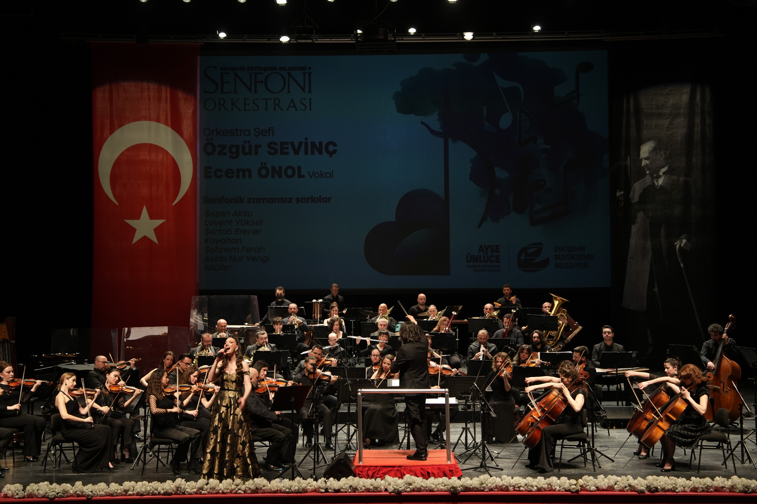 Eskişehir’de “Senfonik Zamansız Şarkılar” konseri