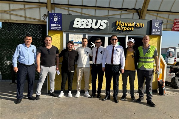 Bursa’da otobüs şoförleri eylemde