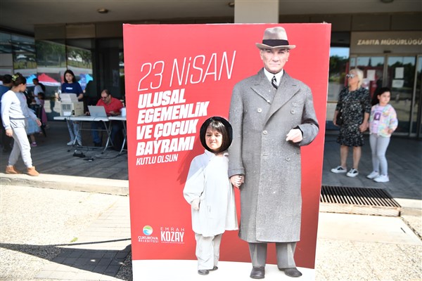 Çukurovada’da 23 Nisan neşesi