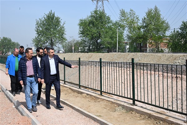 Deliçay Deresi’nde ıslah çalışmaları devam ediyor