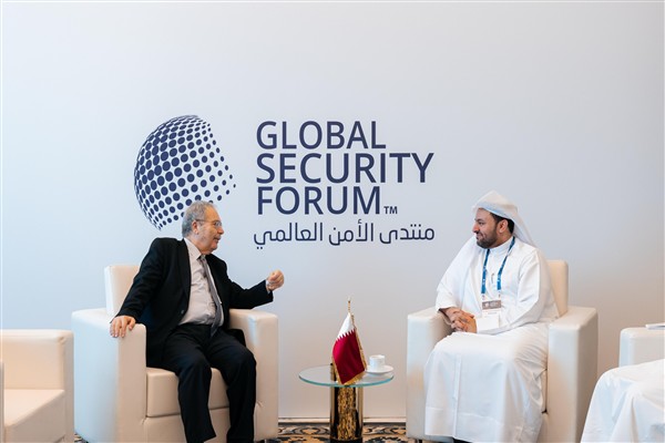 Bakan Al Khulaifi,  Lübnan Cumhuriyeti Başbakan Yardımcısı  Mitri ile görüştü