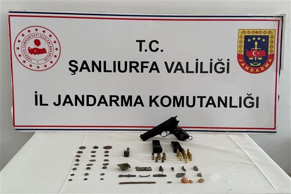 Şanlıurfa’da tarihi eser operasyonu