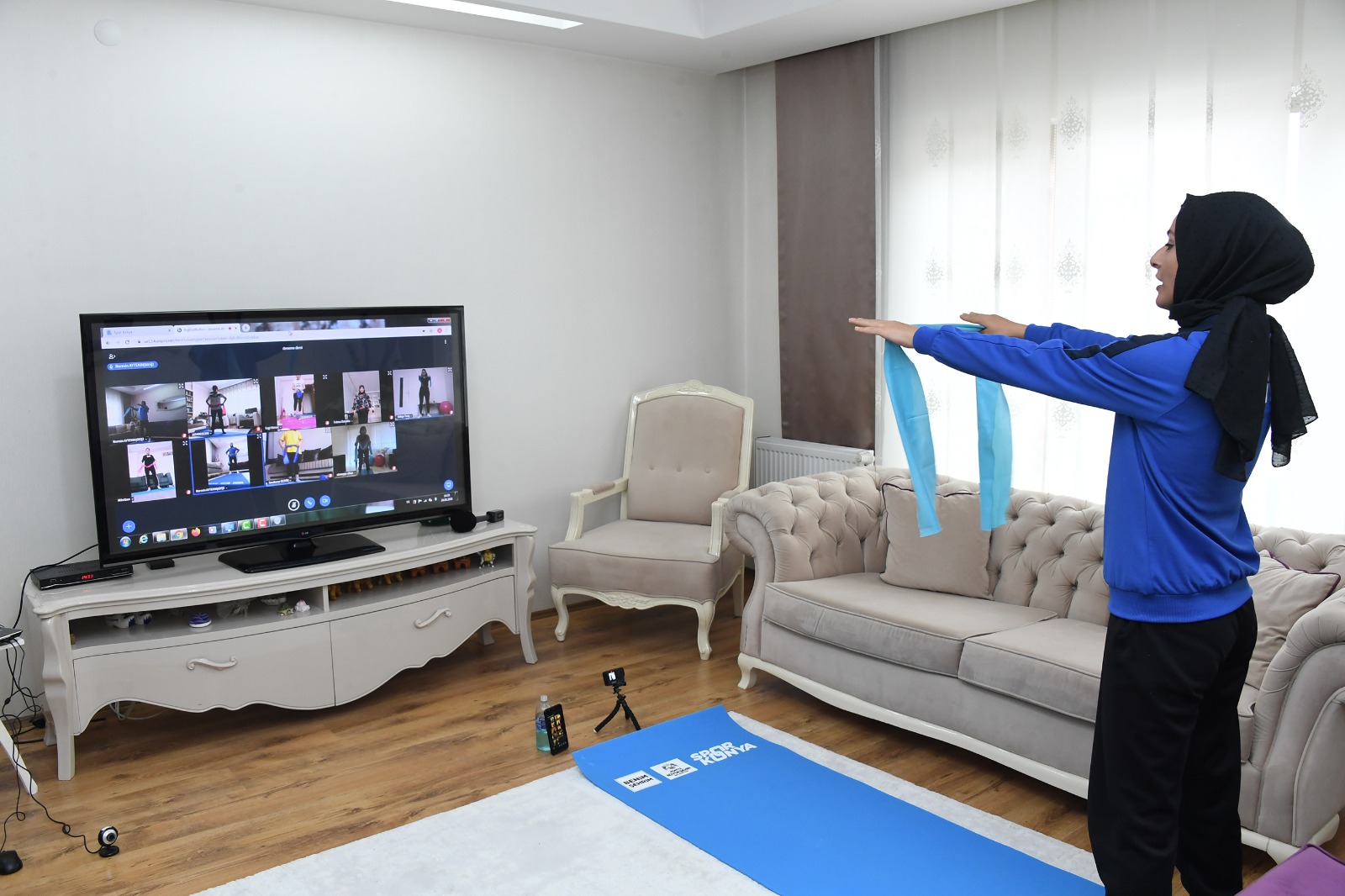 Başkan Altay, sporseverleri “Online Spor”a kayıt yaptırmaya davet etti