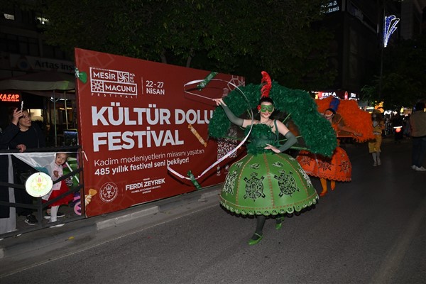 Uluslararası Manisa Mesir Macunu Festivali başladı