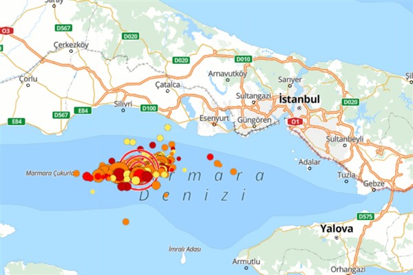 Marmara Denizi’nde deprem