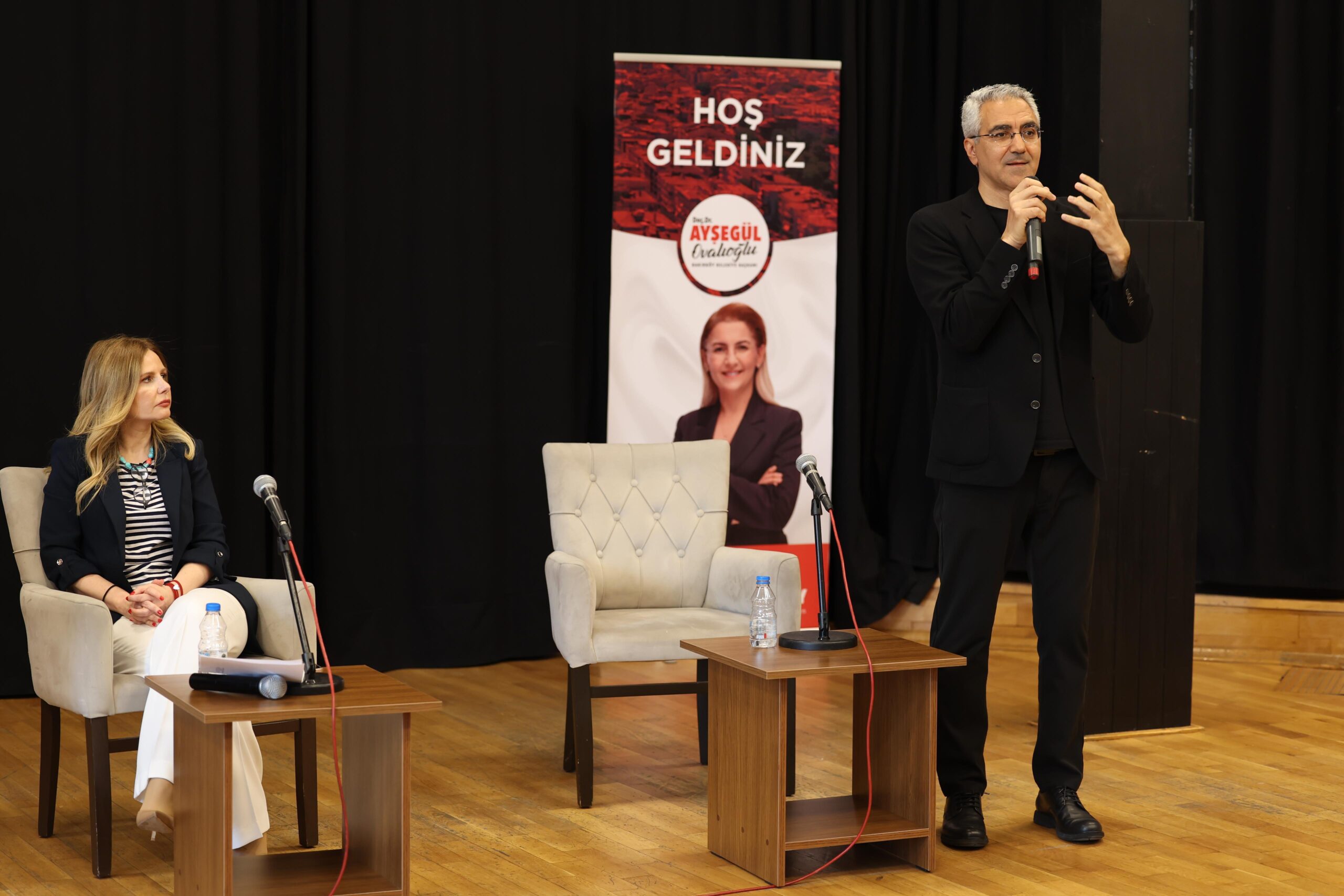 Bakırköy Belediyesi, yazar Sekman ve eğitimci Eriş’i ağırladı
