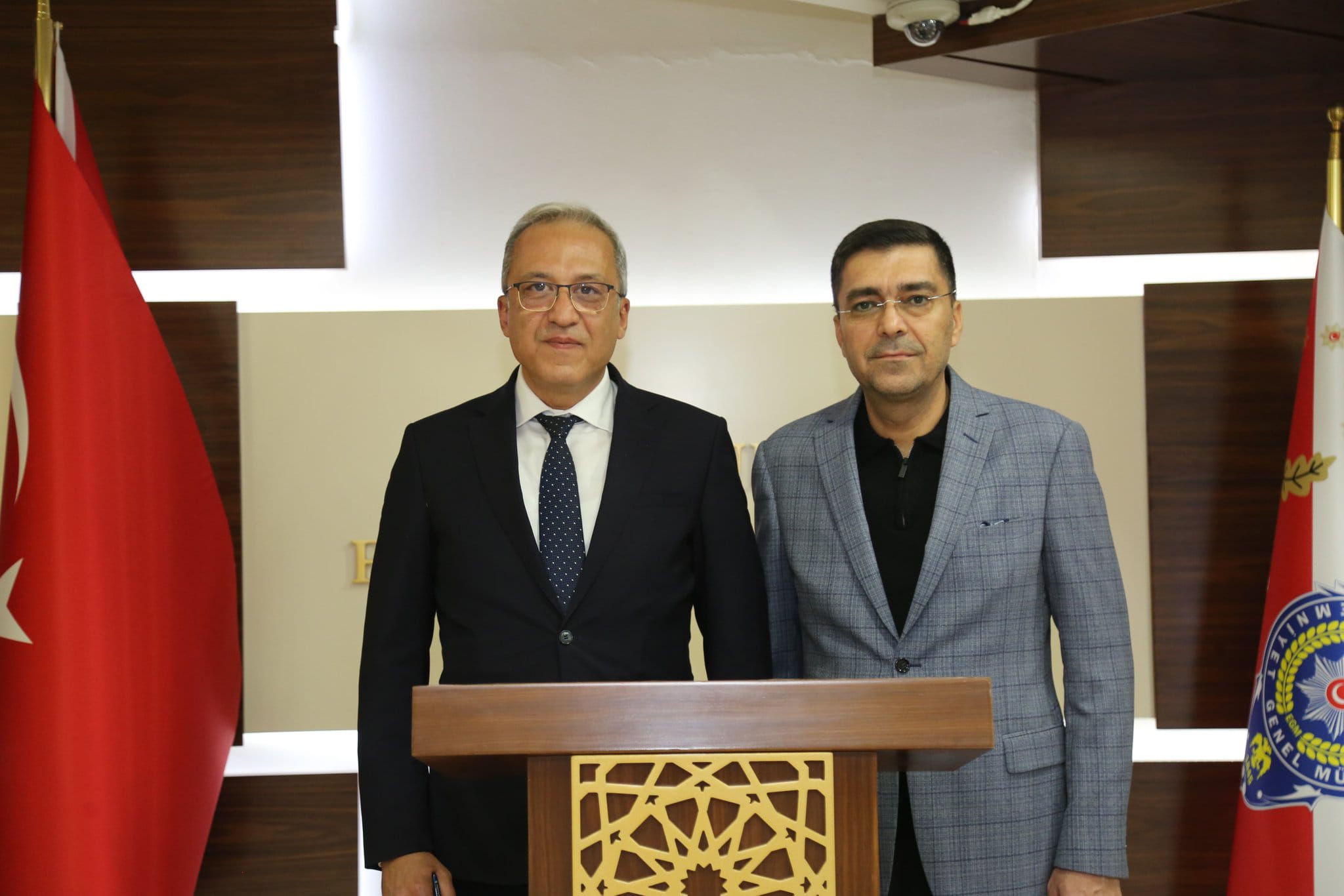 Elazığ Emniyet Müdürü Karayel, Şanlıurfa İl Emniyet Müdürü Aksoy’u ziyaret etti