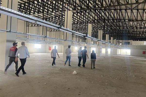 Eş Başkanı Uçuk, devam eden projeleri yerinde inceledi