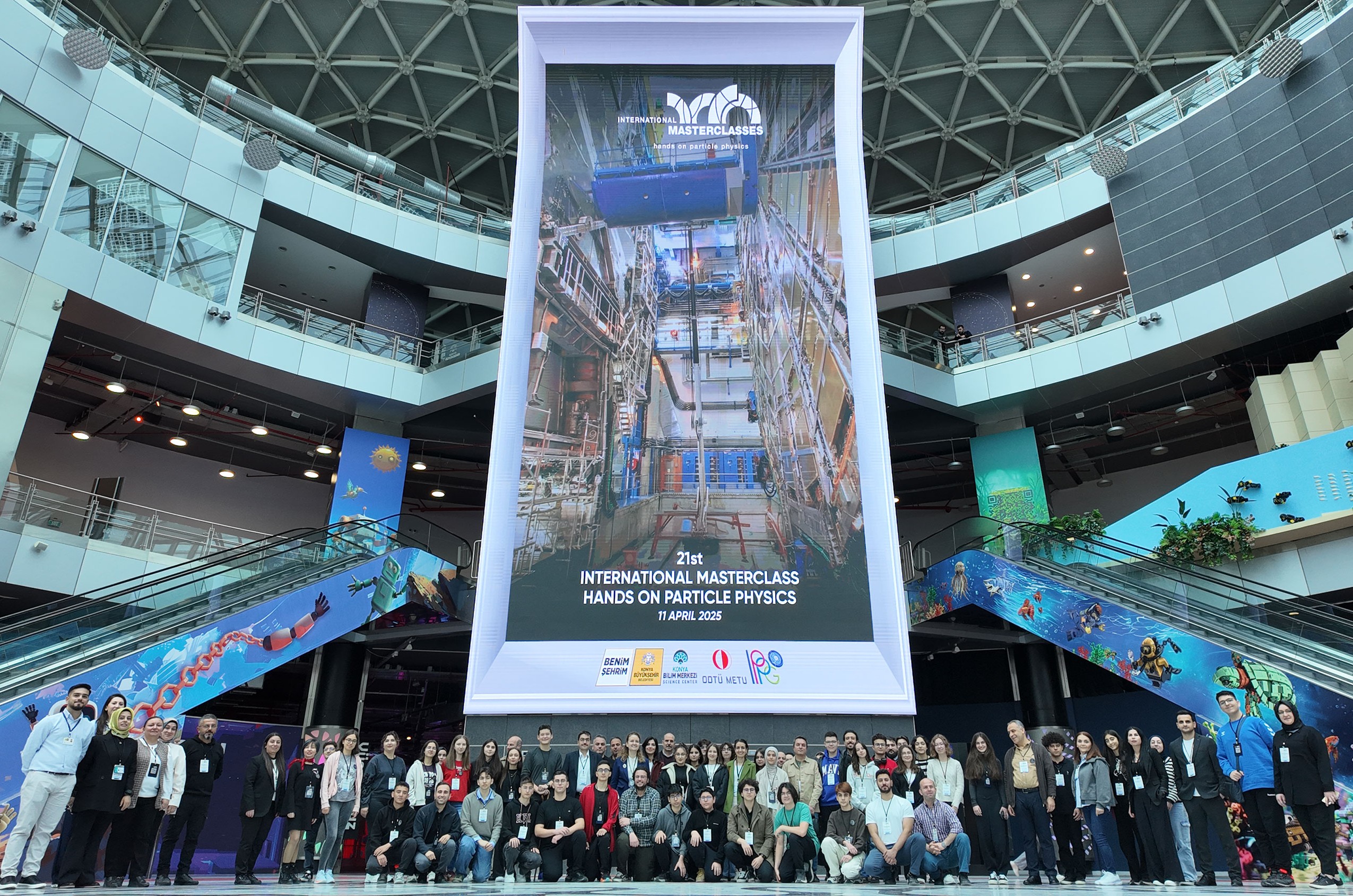 Fizik Masterclass etkinliği 7. kez Konya Bilim Merkezi’nde gerçekleşti