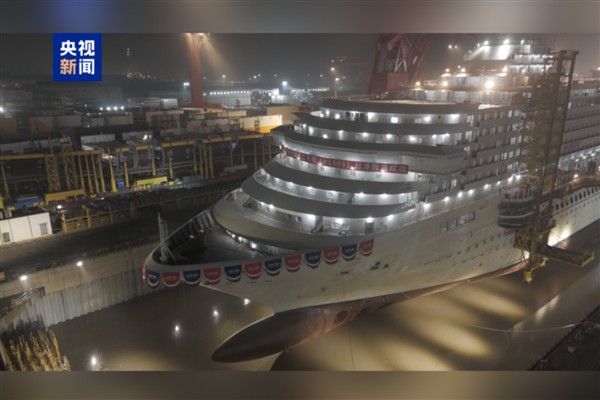 Çin’in 2. yolcu gemisinin inşaatının yüzde 70’i tamamlandı