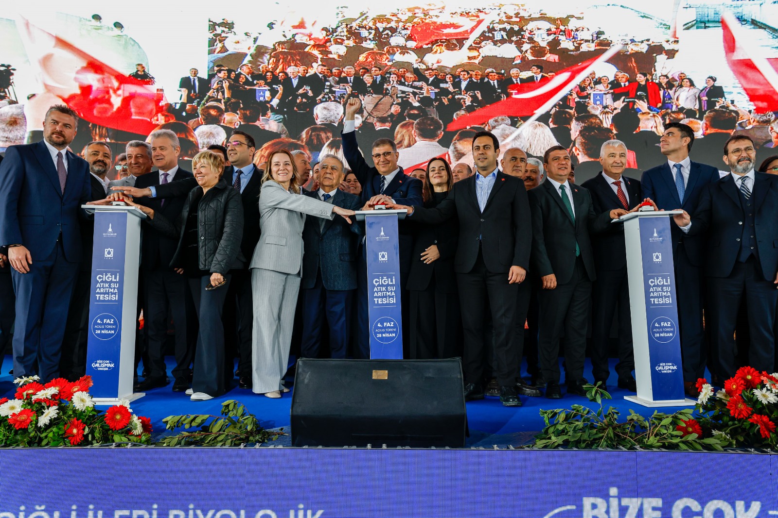 Çiğli Atıksu Arıtma Tesisi’nin 4. fazı açıldı