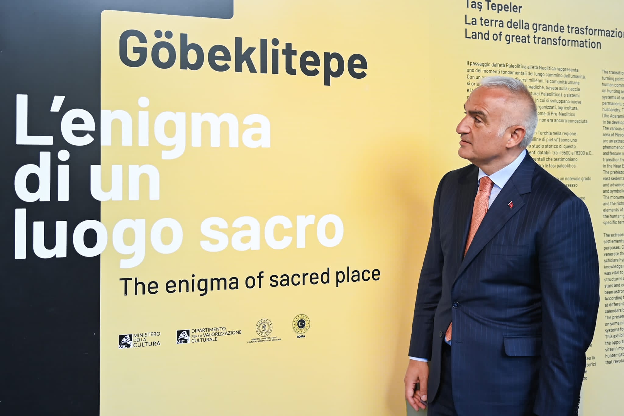 Ersoy: Göbeklitepe: Kutsal Bir Yerin Gizemi sergisi taşların dile geldiği bir buluşma oldu