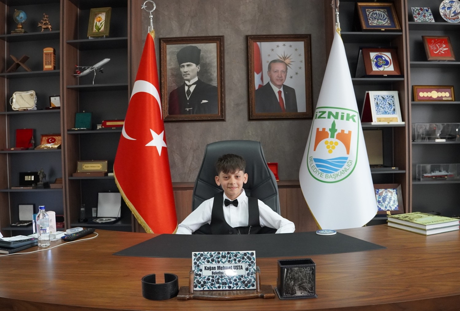 İznik’te 23 Nisan’ın Başkanı Muhammed oldu