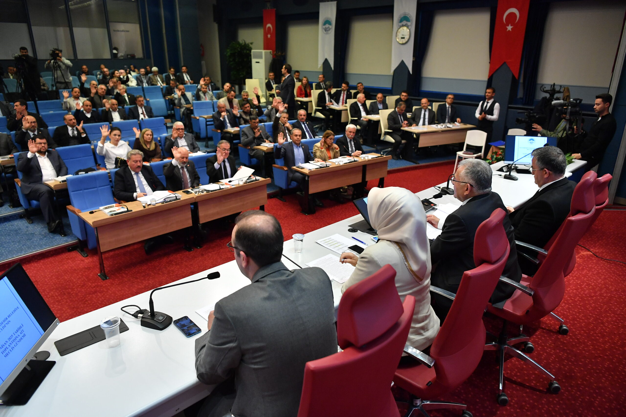 Kayseri Büyükşehir Belediyesi, Nisan Ayı Meclis Toplantısı gerçekleştirildi