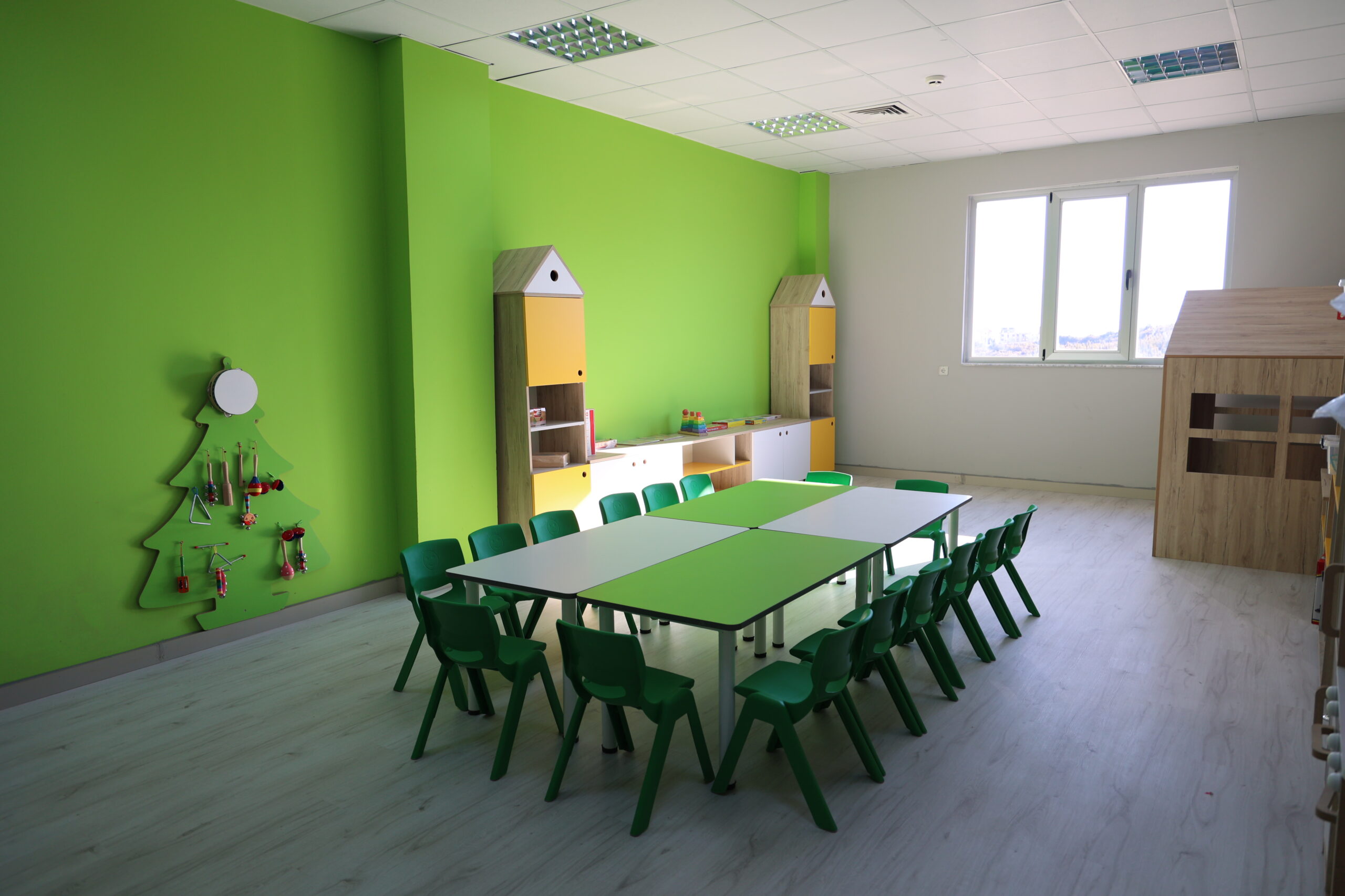 Elmalı Kreş ve Gündüz Bakımevi’nin hazırlıkları devam ediyor