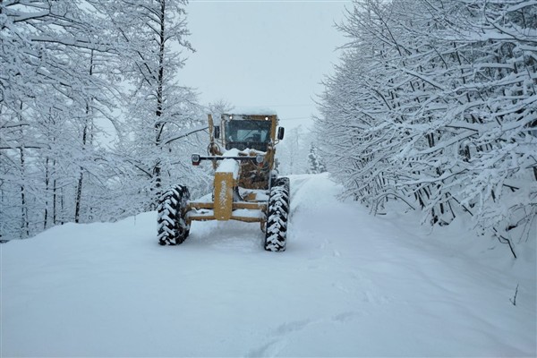 Ordu’da kar, yüksek rakımlı ilçelerde etkili oldu