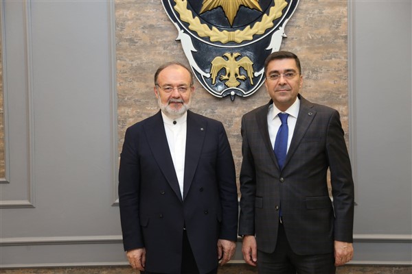 Görmez’den Emniyet Müdürü Aksoy’a ziyaret