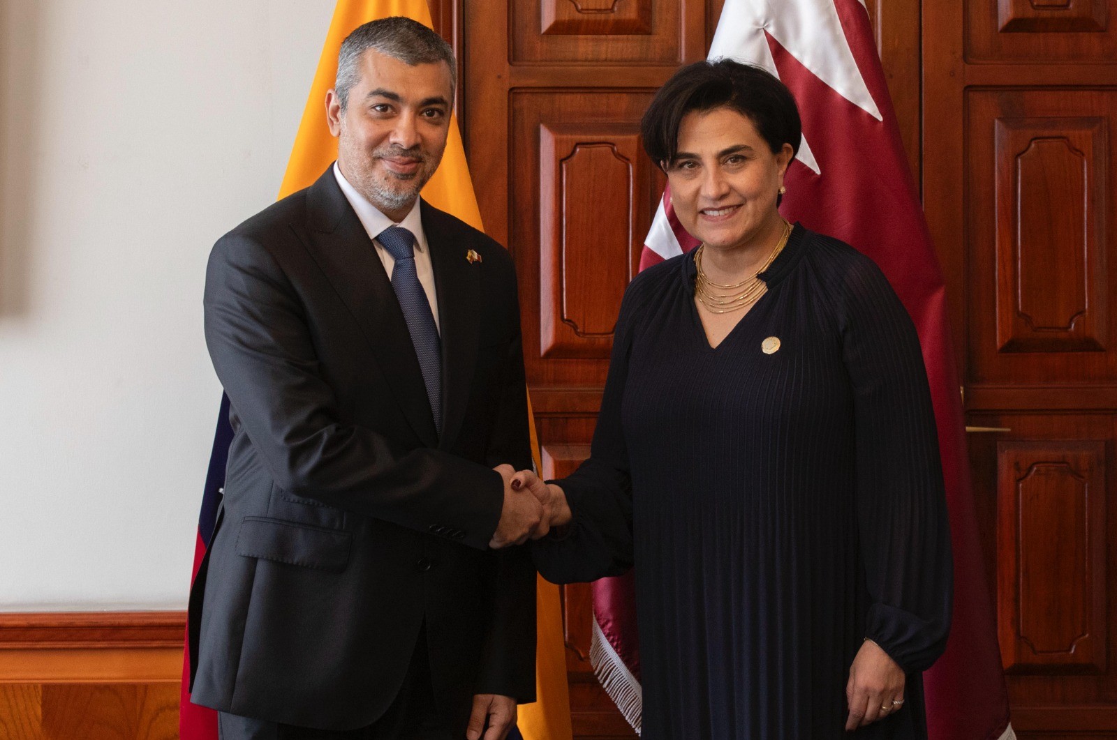 Al Hamar, Ekvador Cumhuriyeti Dışişleri, İnsan Hareketliliği Bakanı Sommerfeld ile görüştü