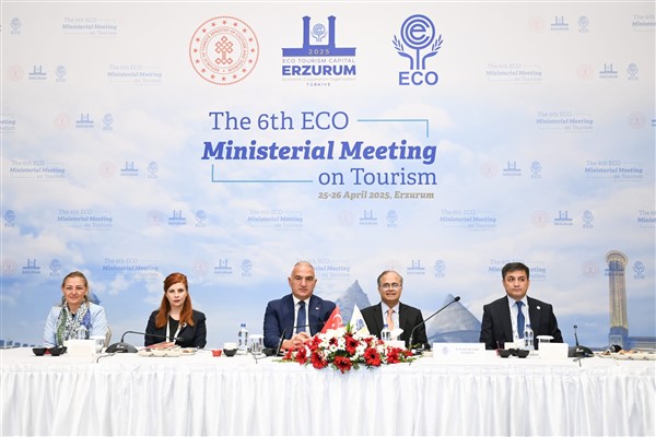 Ekonomik İşbirliği Teşkilatı turizm bakanları Erzurum’da bir araya geldi