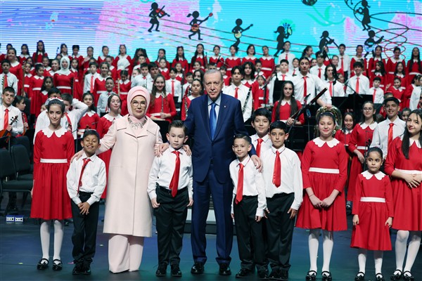 Cumhurbaşkanı Erdoğan, 23 Nisan Ulusal Egemenlik ve Çocuk Bayramı konserine katıldı