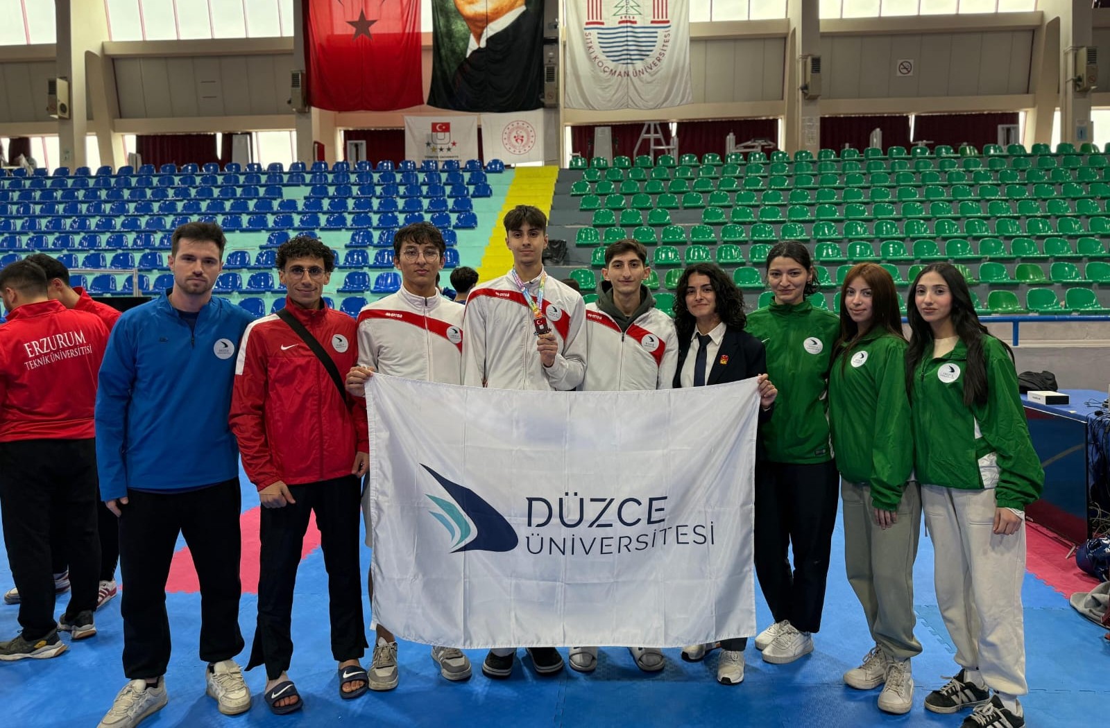 Düzce Üniversitesi öğrencileri Türkiye Tekvando Şampiyonası’nda büyük başarı gösterdi