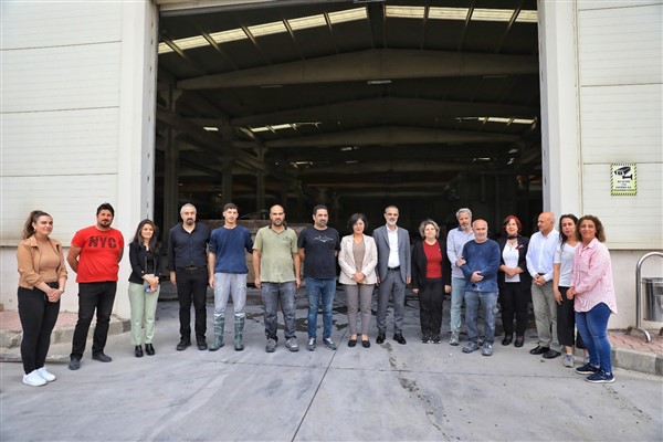 Kayapınar Belediyesi Eş Başkanlarından 1 Mayıs ziyareti