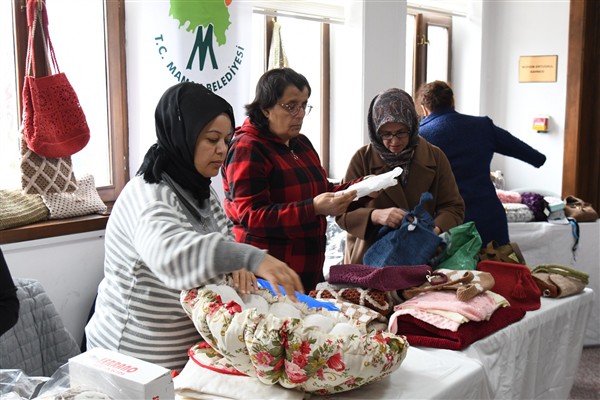 Mamak’ta Üreten Kadınlar Çarşısı açıldı