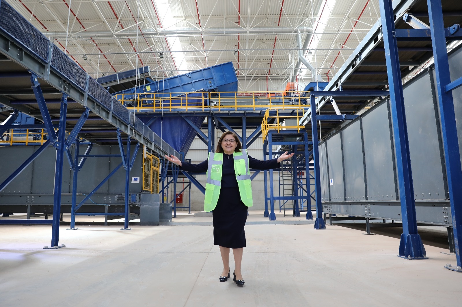 Mekanik Biyolojik Ayrıştırma Tesisi, günlük 500 ton evsel katı atığı işliyor