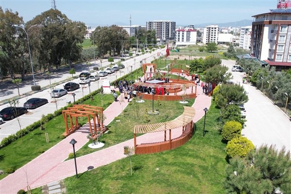 Osmaniya’de Ziya Gökalp Parkı açıldı