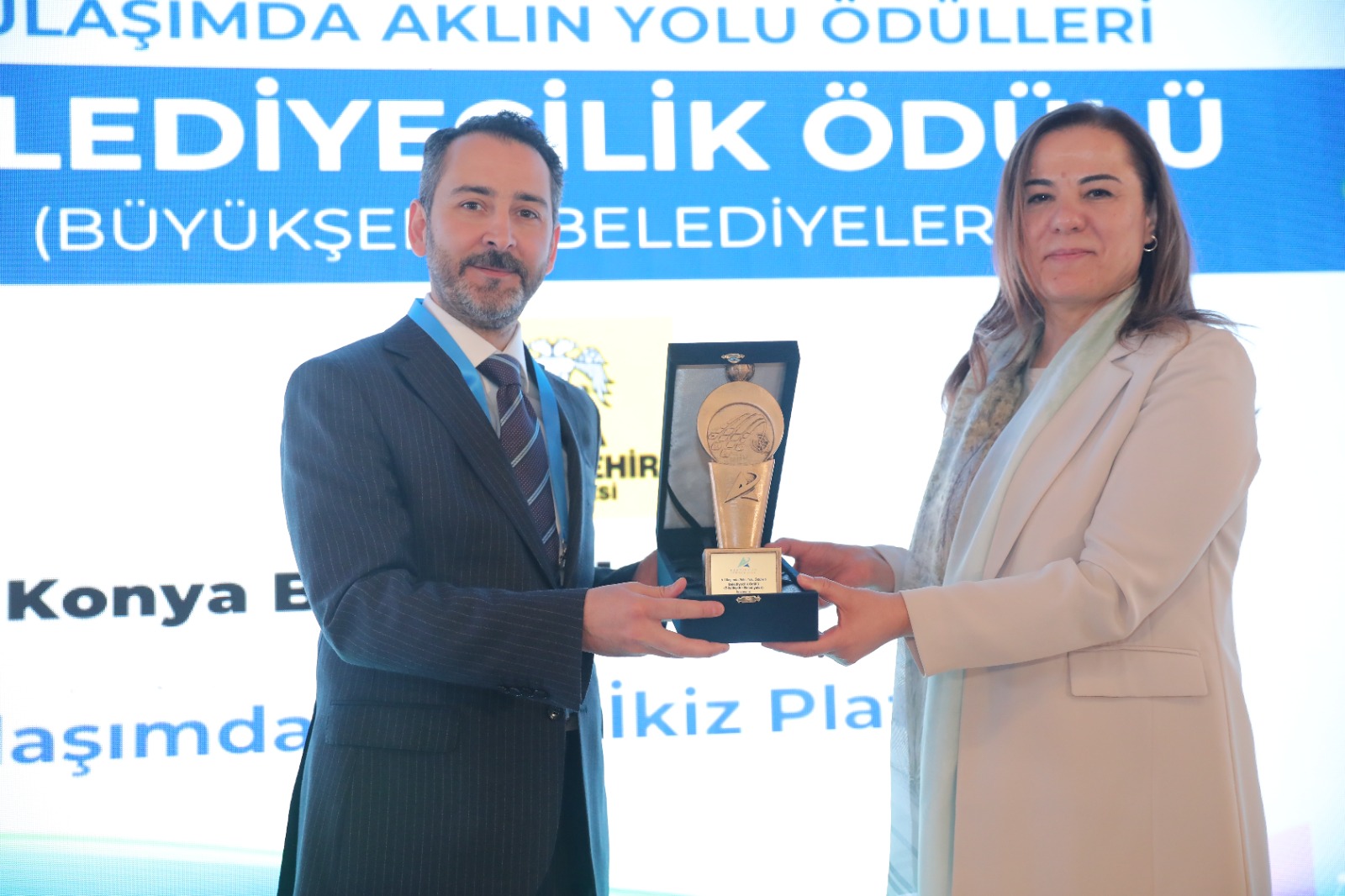 Konya Büyükşehir Belediyesi, “Belediyecilik Ödülü”ne layık görüldü