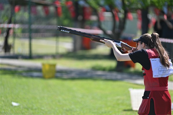 Atıcılıkta sporcular Mesir Kupası için yarıştı