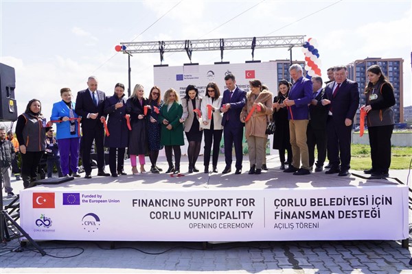 Çorlu Güneş Enerji Santrali açıldı