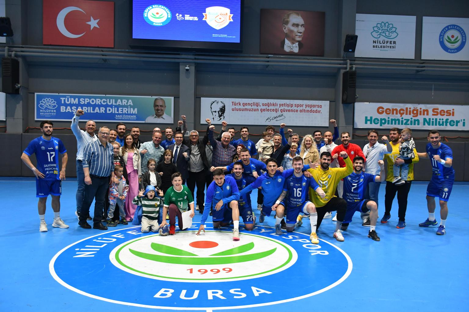 Nilüfer Belediyespor, DEPSAŞ Enerji Spor Kulübü’nü 30-28 yendi