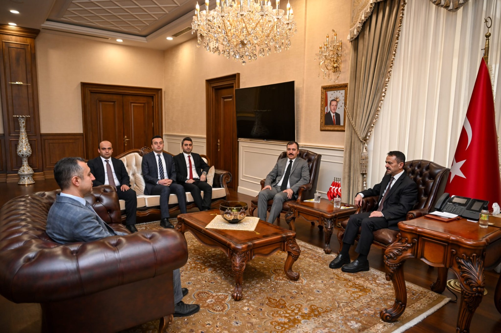 Gümrükler Muhafaza Genel Müdürü Koşal, Kocaeli Valisi Aktaş’ı ziyaret etti