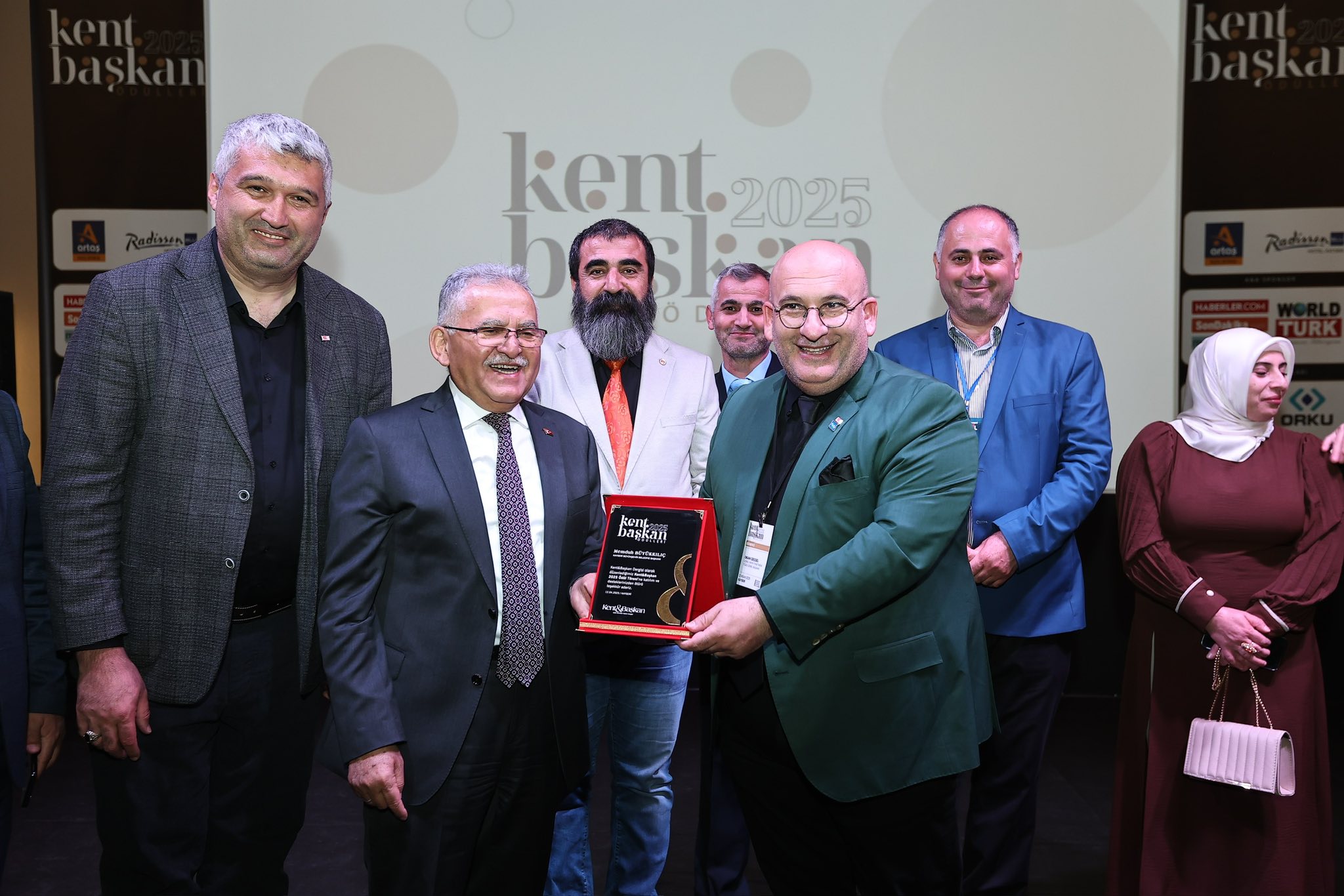 Kent ve Başkan 2025 Ödülleri’nde Kayseri’ye ödül