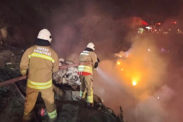 Hatay’da orman yangını