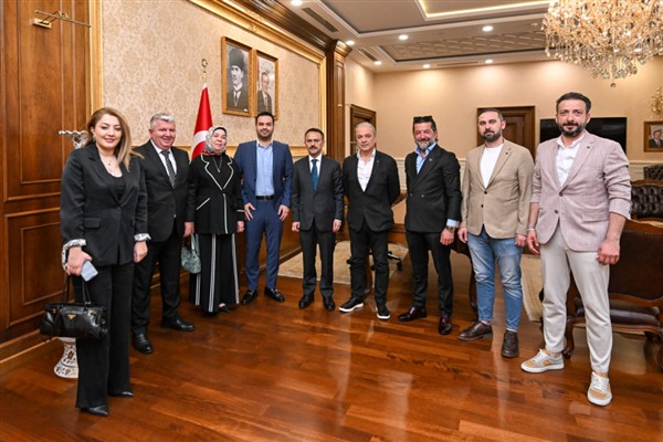 TEKDER Başkanı Özsoy’dan Vali Aktaş’a ziyaret