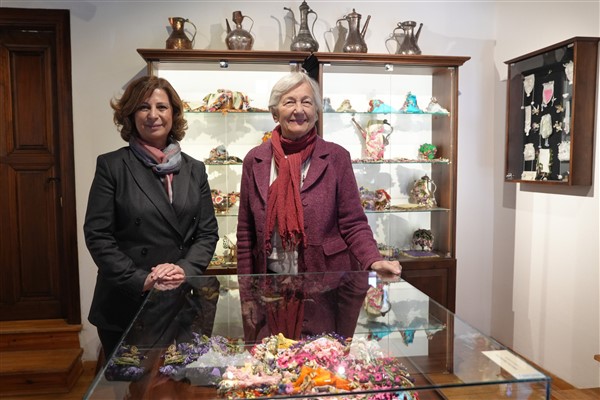 Başkan Ünlüce, İmren Erşen ile bir araya geldi