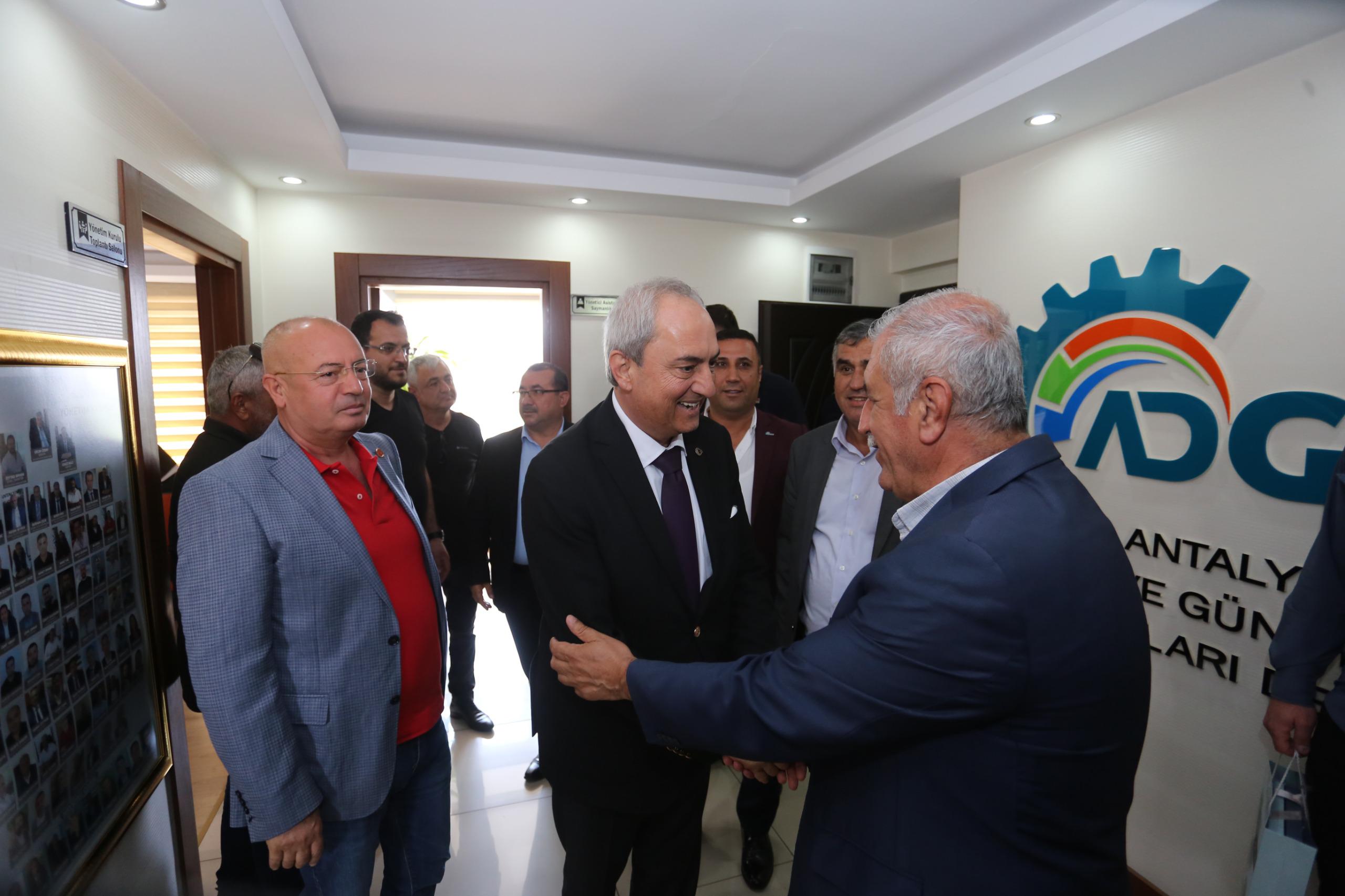 Başkan Kocagöz’den ADGİAD’a ziyaret