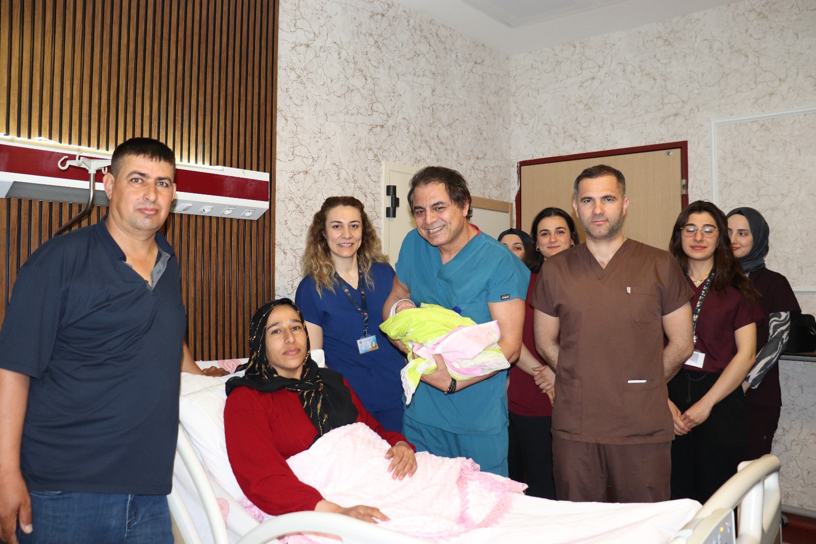 Çocuk hasreti Harran Üniversitesi Hastanesi’nde son buldu