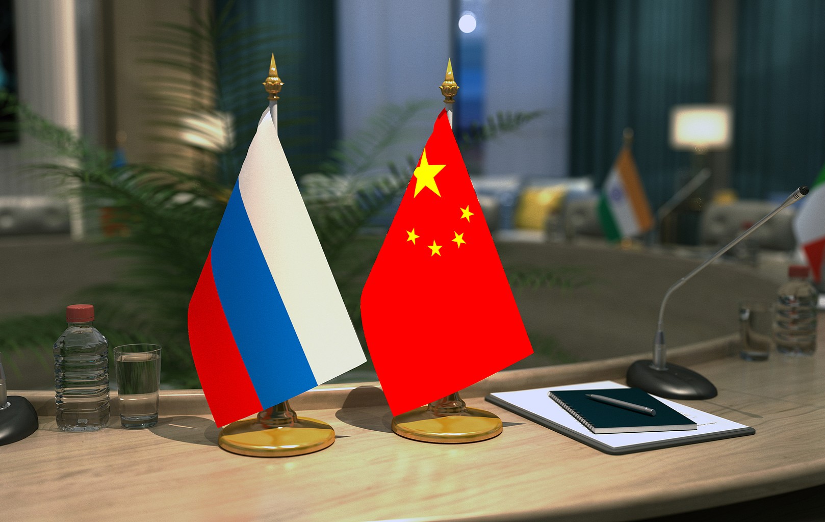 Çin ve Rusya dışişleri bakanları bir araya geldi