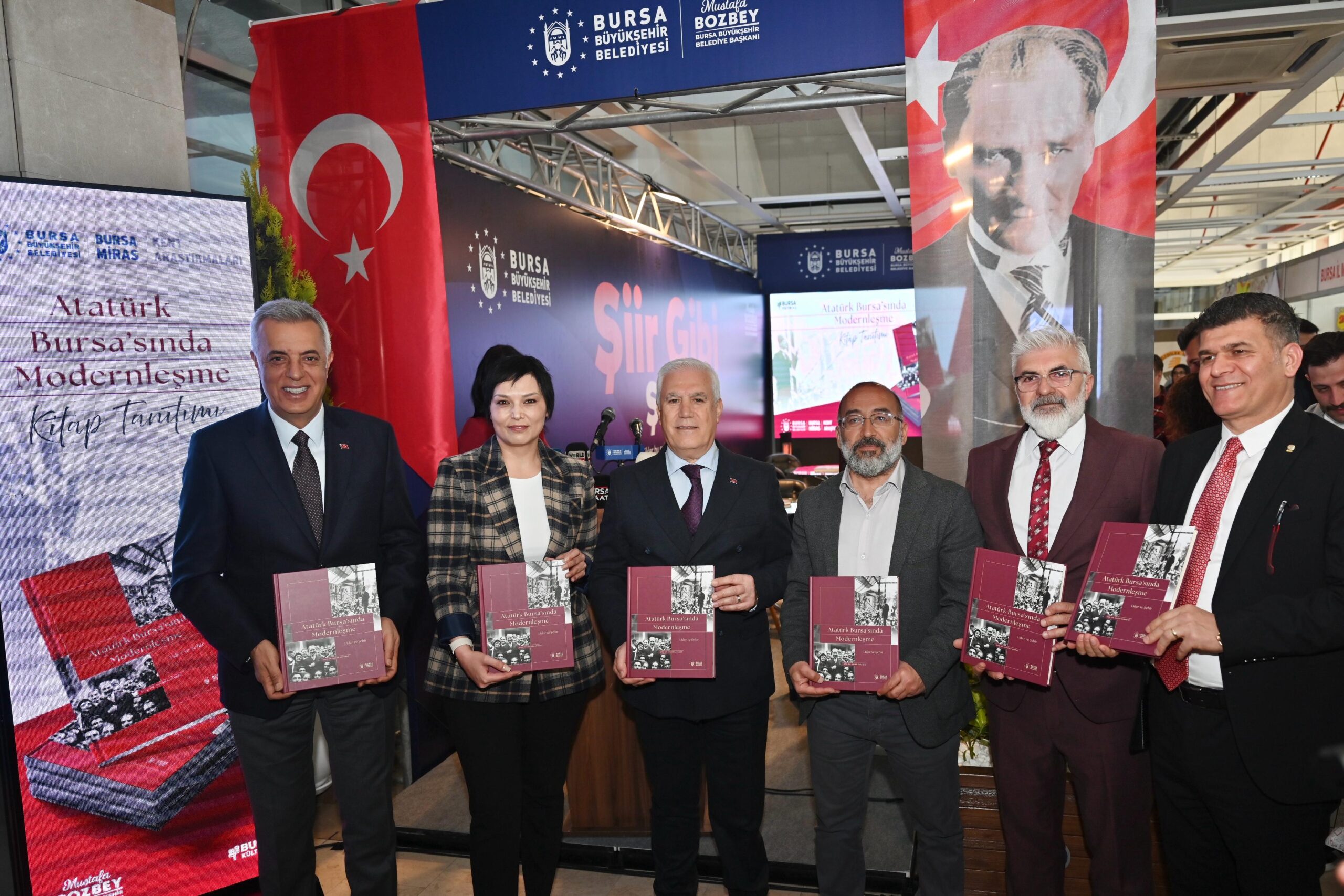 “Atatürk Bursa’sında Modernleşme” kitabı kent belleğine kazandırıldı