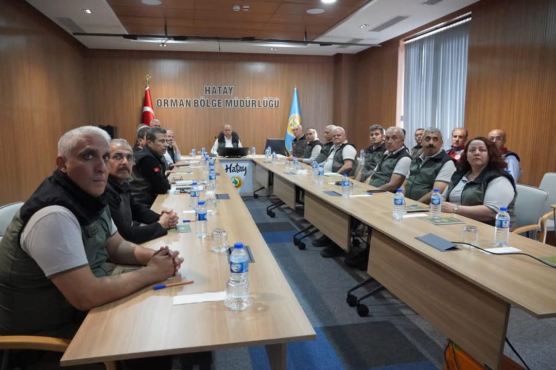 Hatay’da yangın sezonu öncesi değerlendirme ziyareti