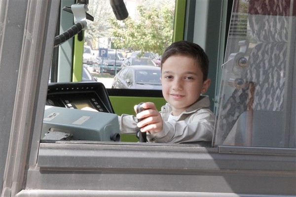 Bursa’da 10 yaşındaki çocuğun hayali gerçekleştirildi