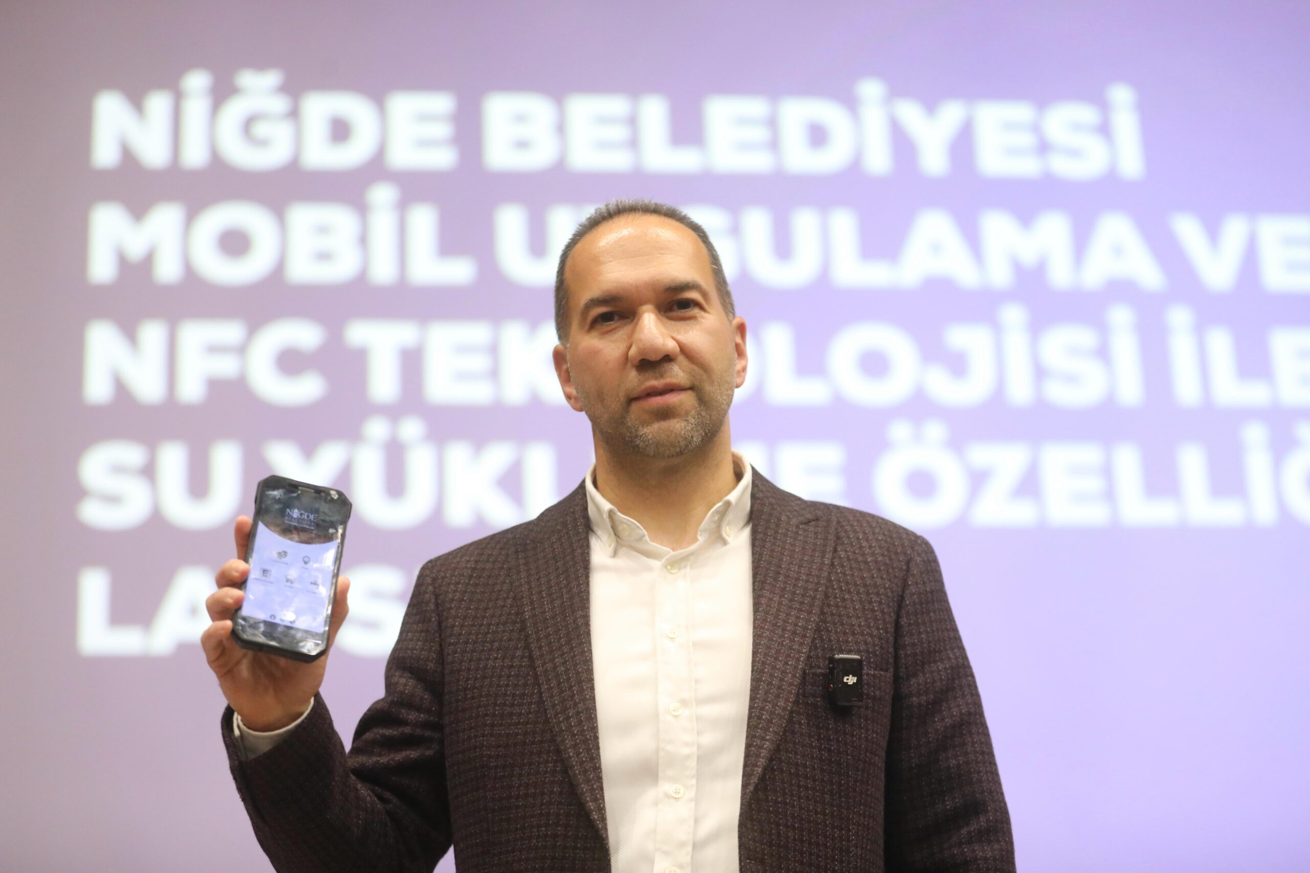 Niğde’de akıllı telefon ile su yükleme sistemi tanıtıldı